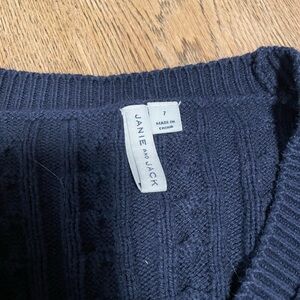 Janie and Jack Navy Sweater